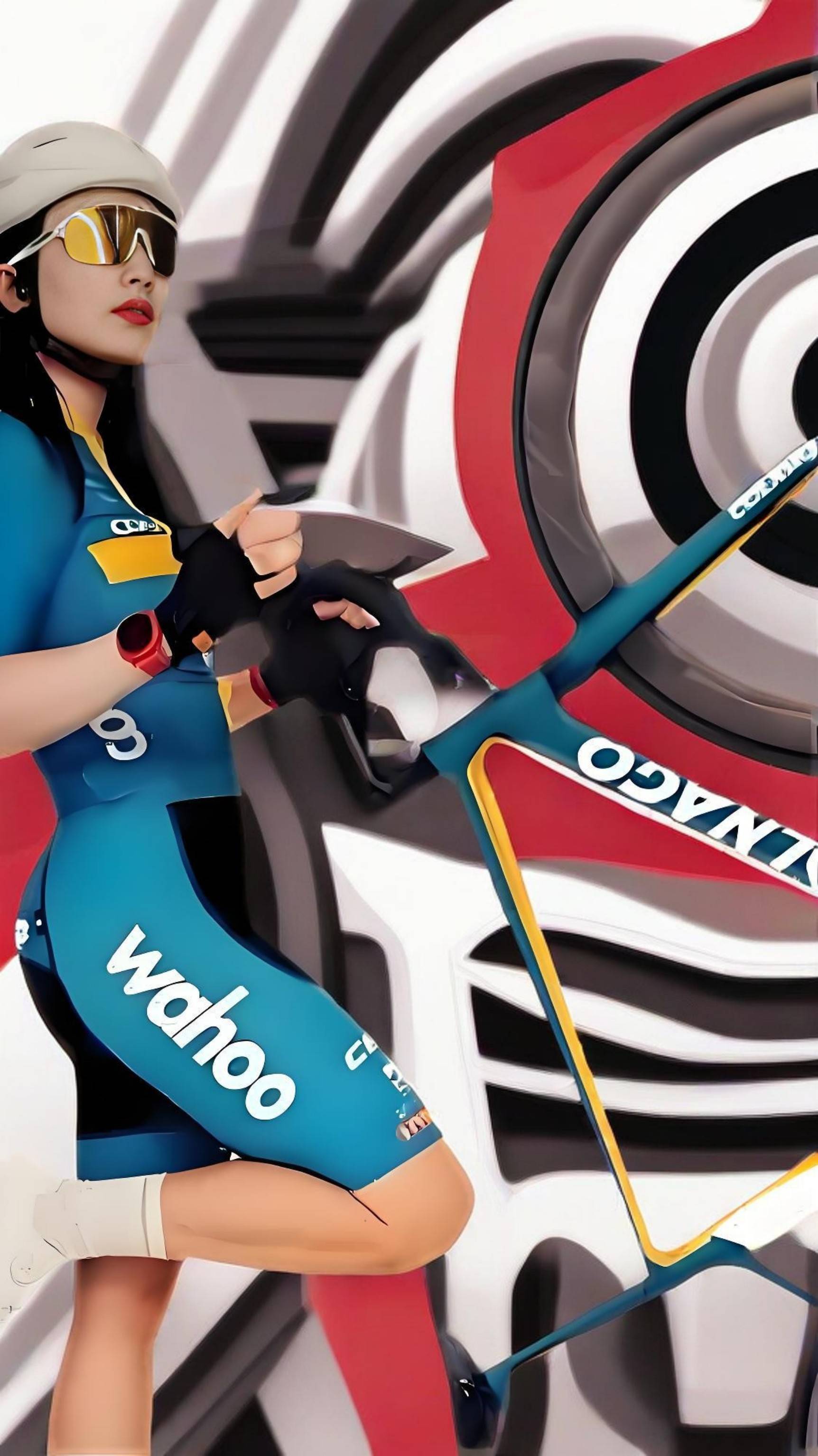 关于优雅绽放:自行车选手飒爽英姿的信息 关于优雅绽放:自行车选手飒爽英姿的信息